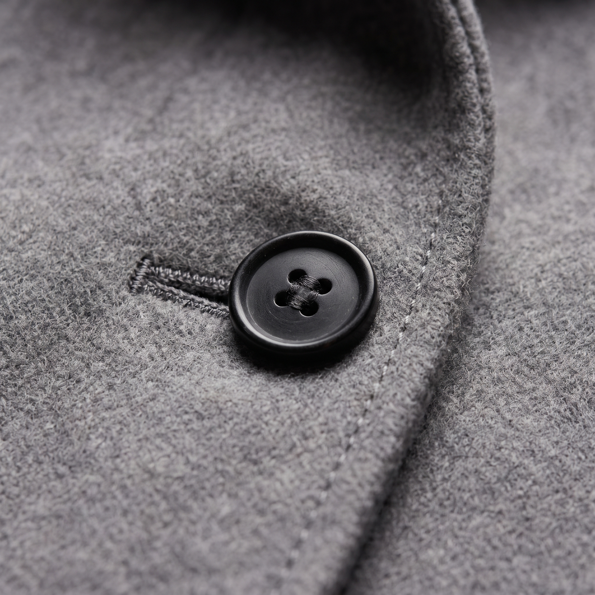 Women's Fit and Flare Stand Collar Wool-Feel Coat