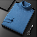 Men's Ribbed Turtleneck Knit Sweater