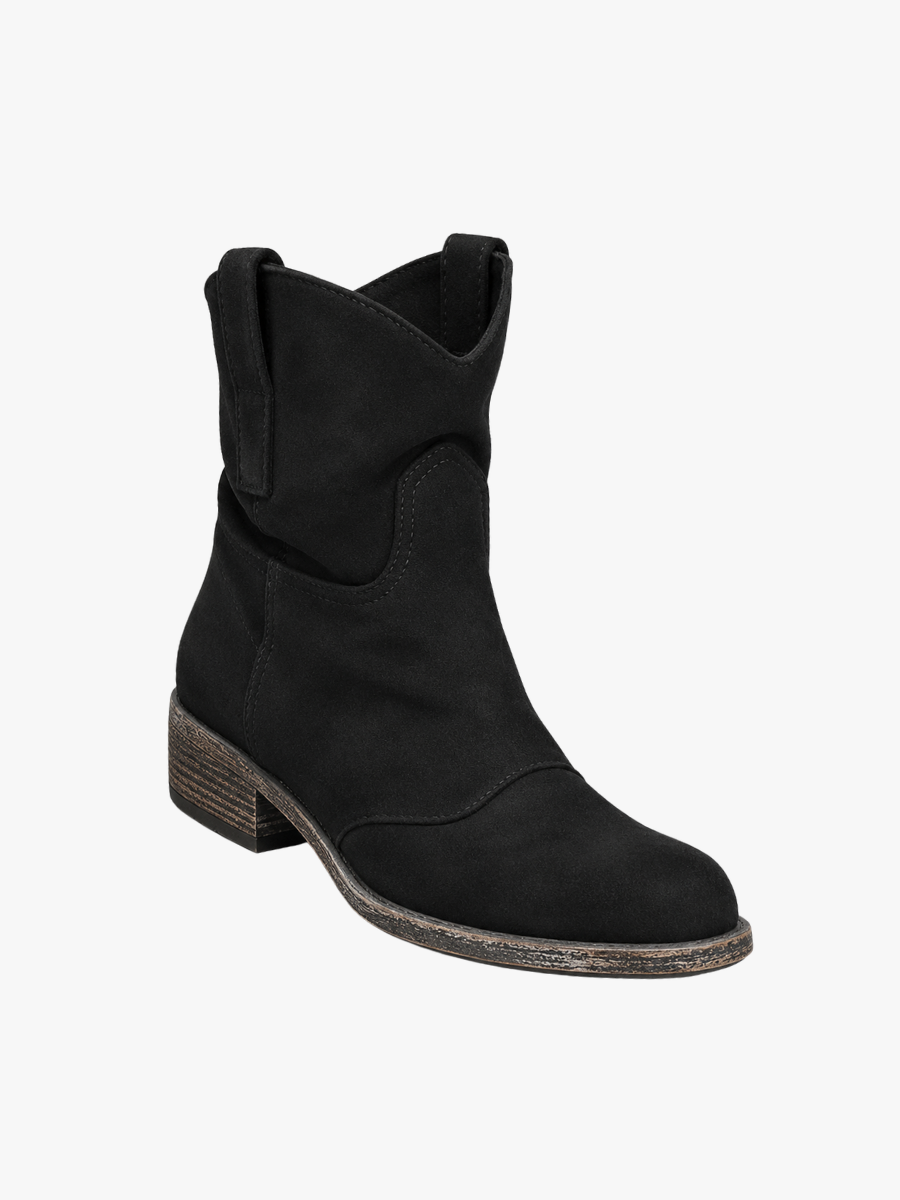Bottines pour femme de style western à enfiler