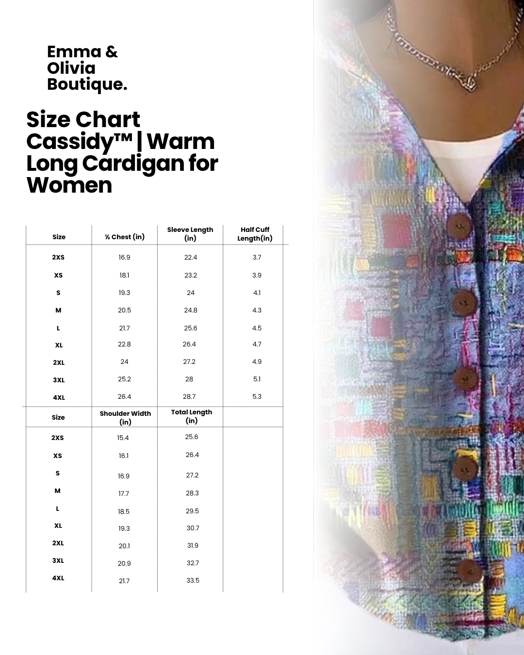 Women's Hooded Patchwork Print Button-Front Cardigan