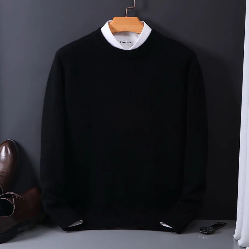 Men’s Classic Soft Knit Crew Neck Sweater