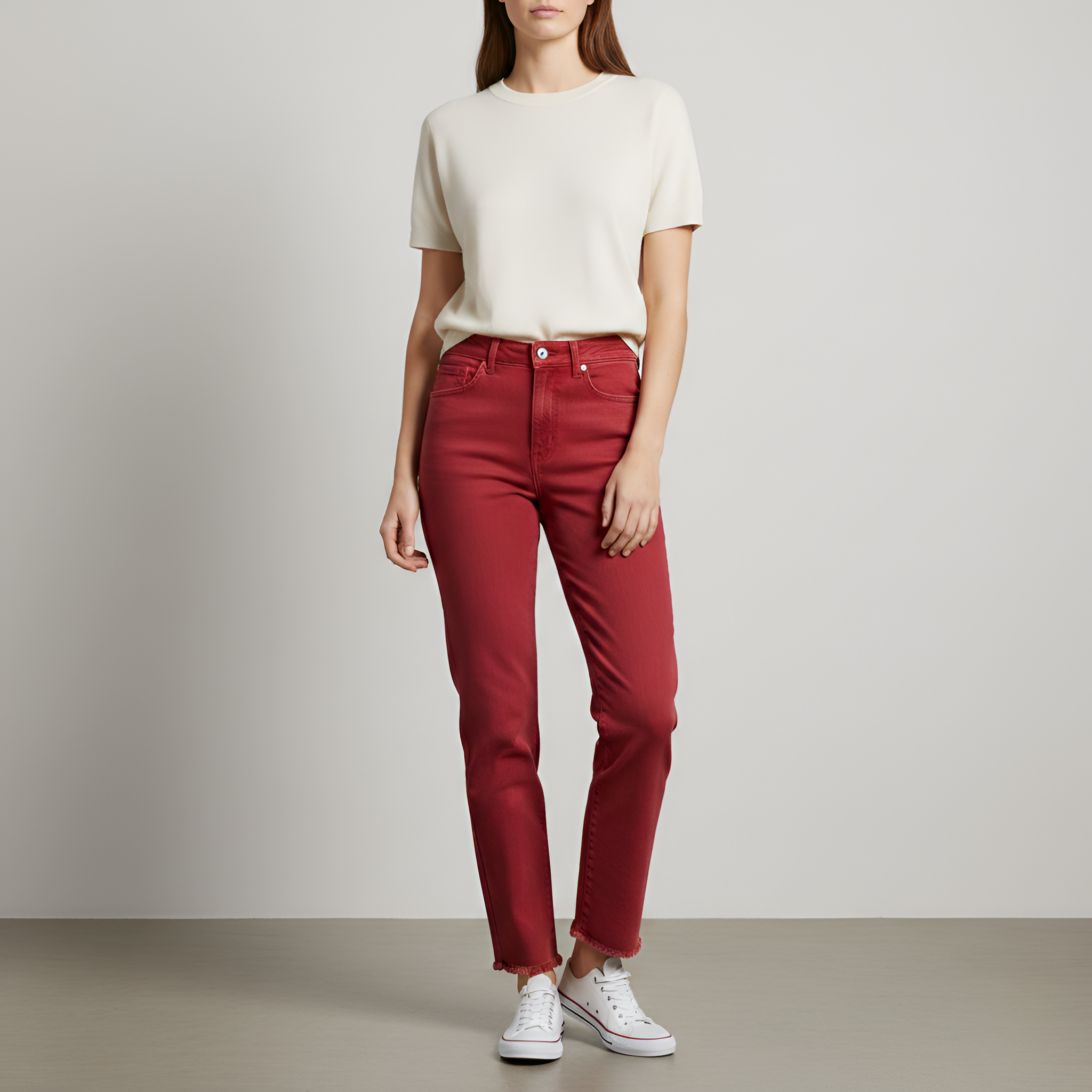 Hanna - Red Jeans