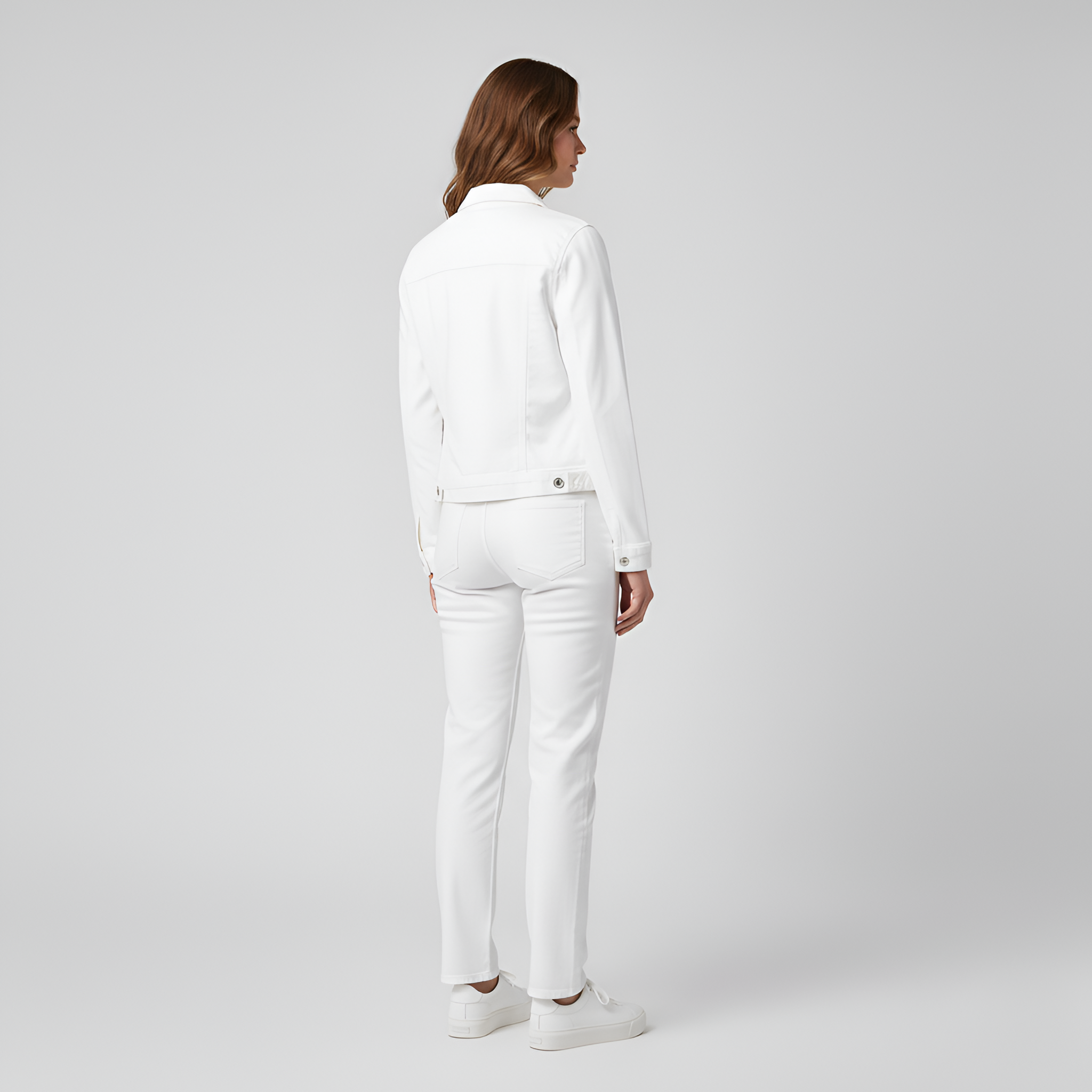 Ruby - White Jeans