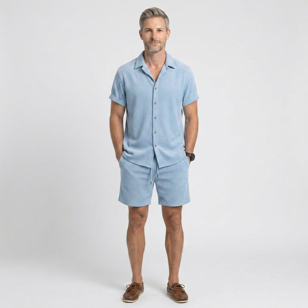 Men’s Short Sleeve Casual Set