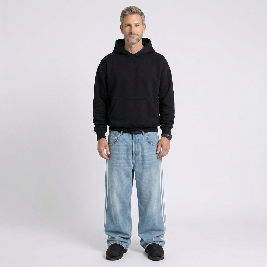 Men’s Wide Leg Jeans