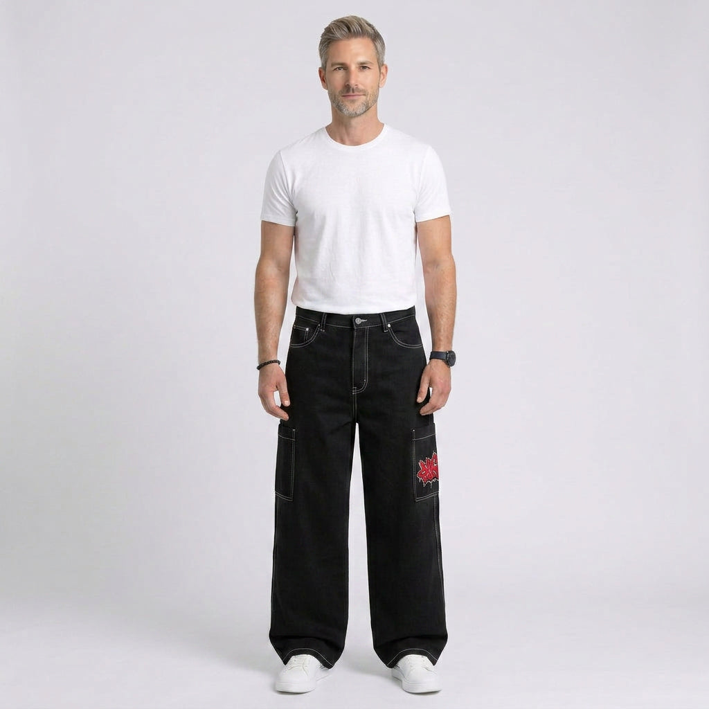 Men’s Wide Leg Jeans