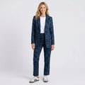 Suit Set – Animal Print Blazer and Trouser Style