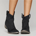 Bottines pour femme de style western à enfiler