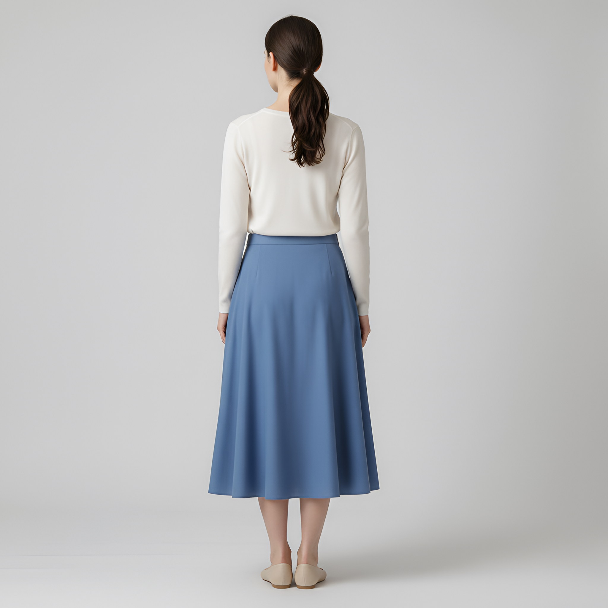 Grace - Blue Skirt
