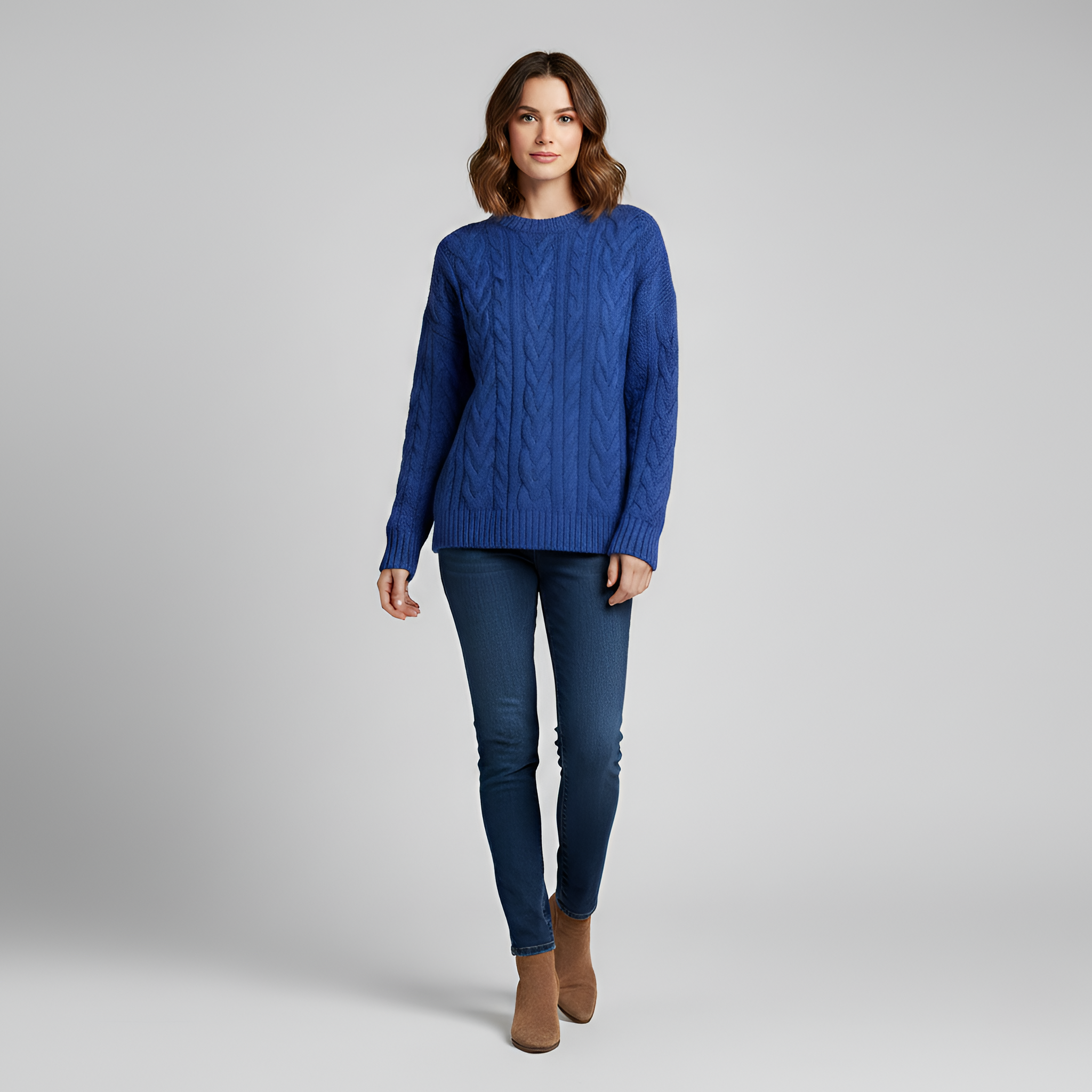 Ava - Blue Sweater
