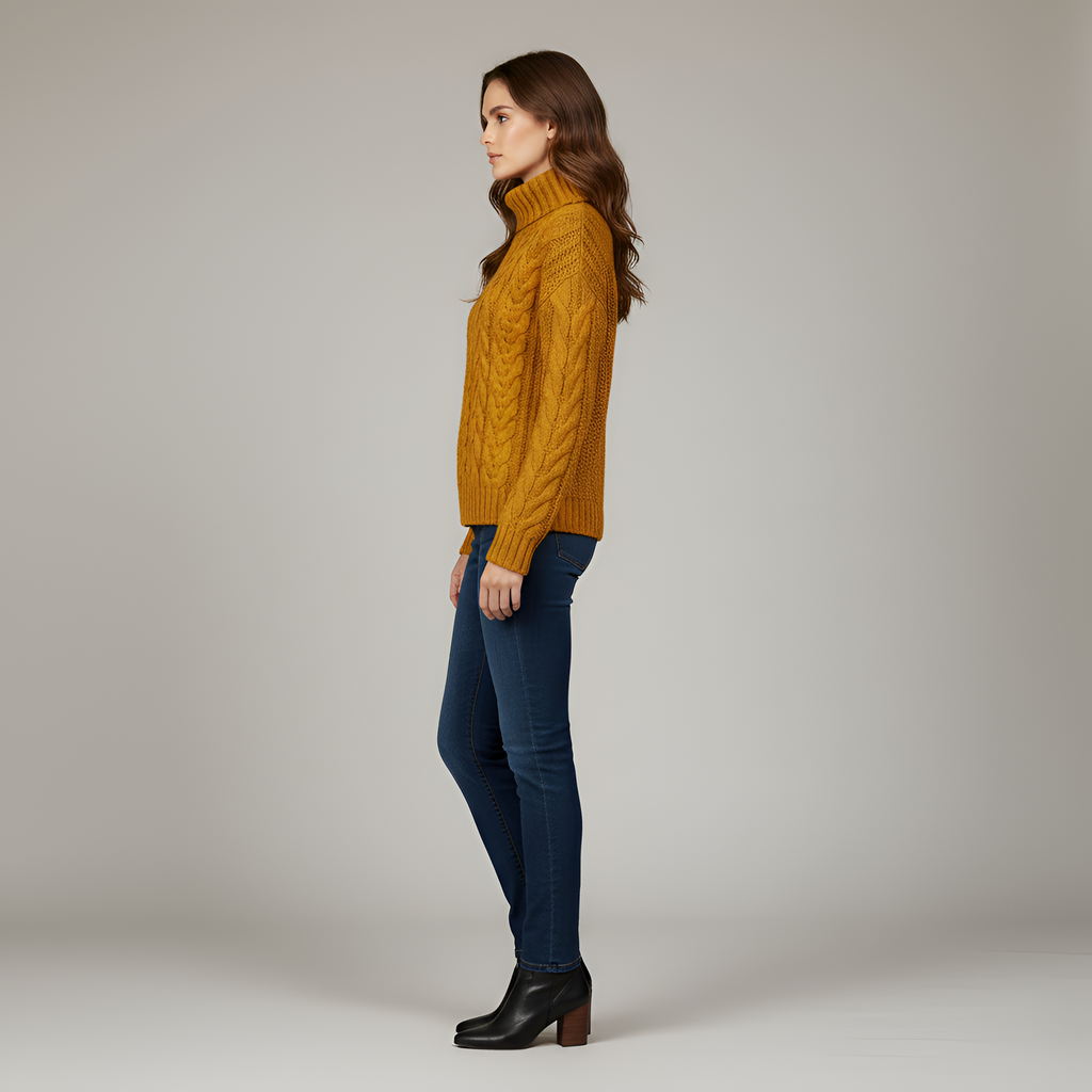 Nora - Light Brown Sweater