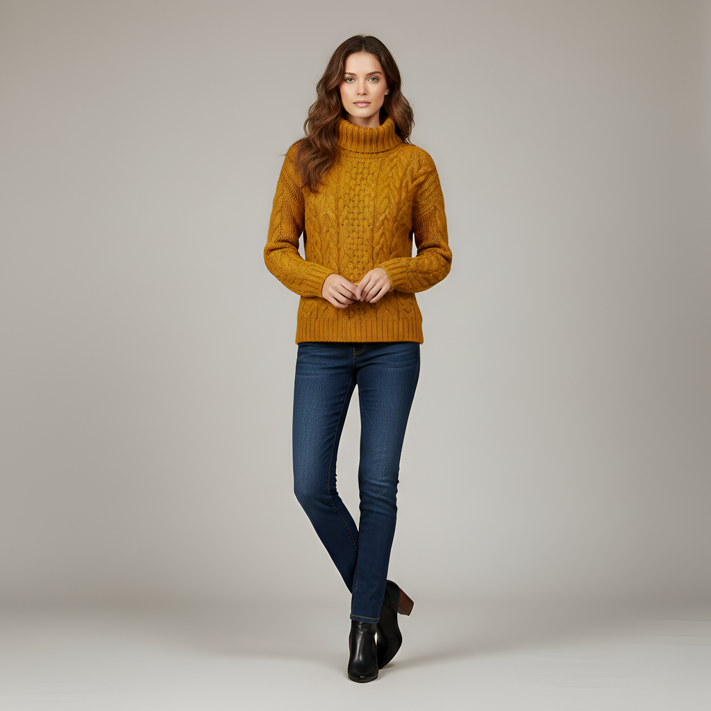 Nora - Light Brown Sweater