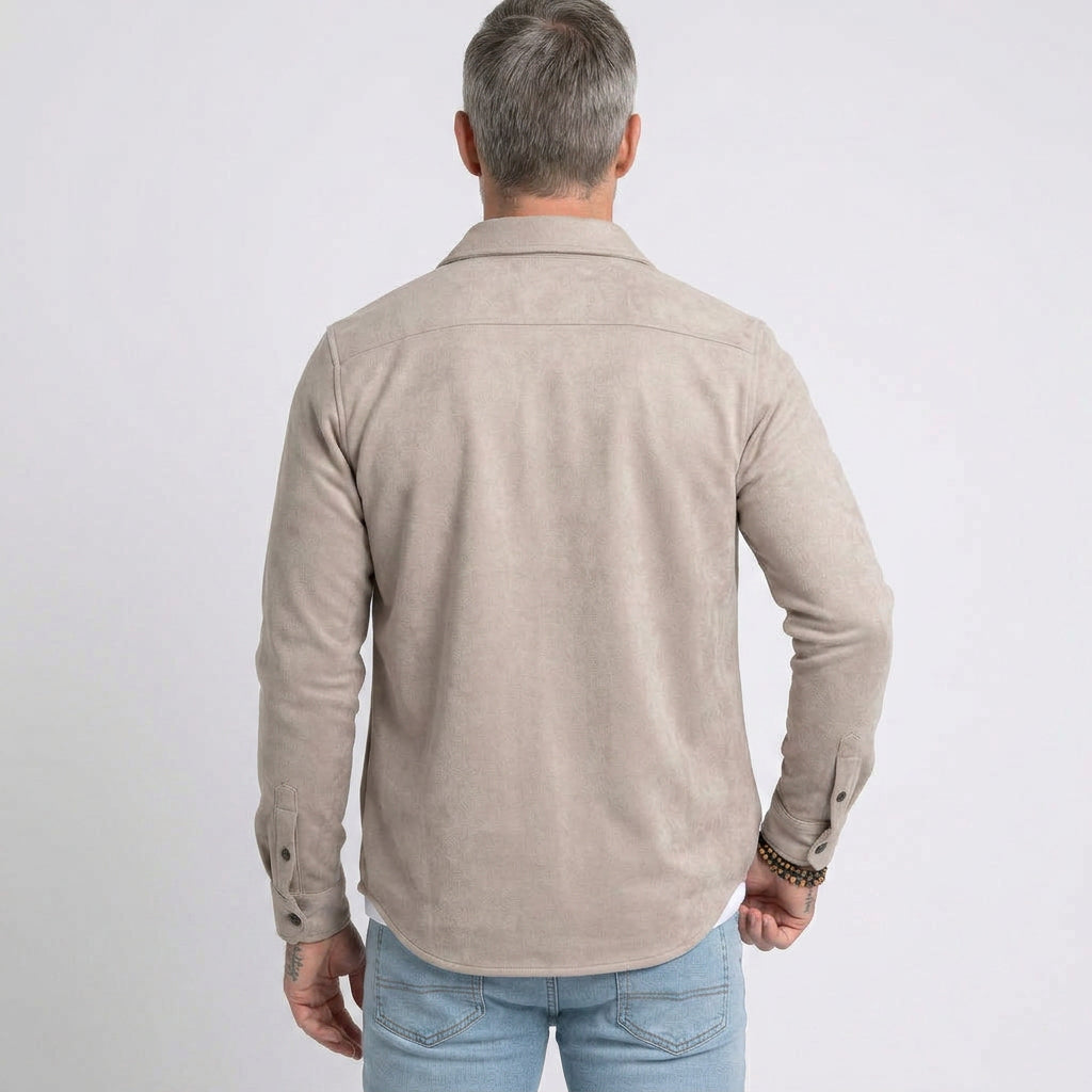Men’s Button Up Overshirt