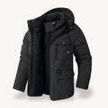 Men's Hooded Military Utility Parka Jacket