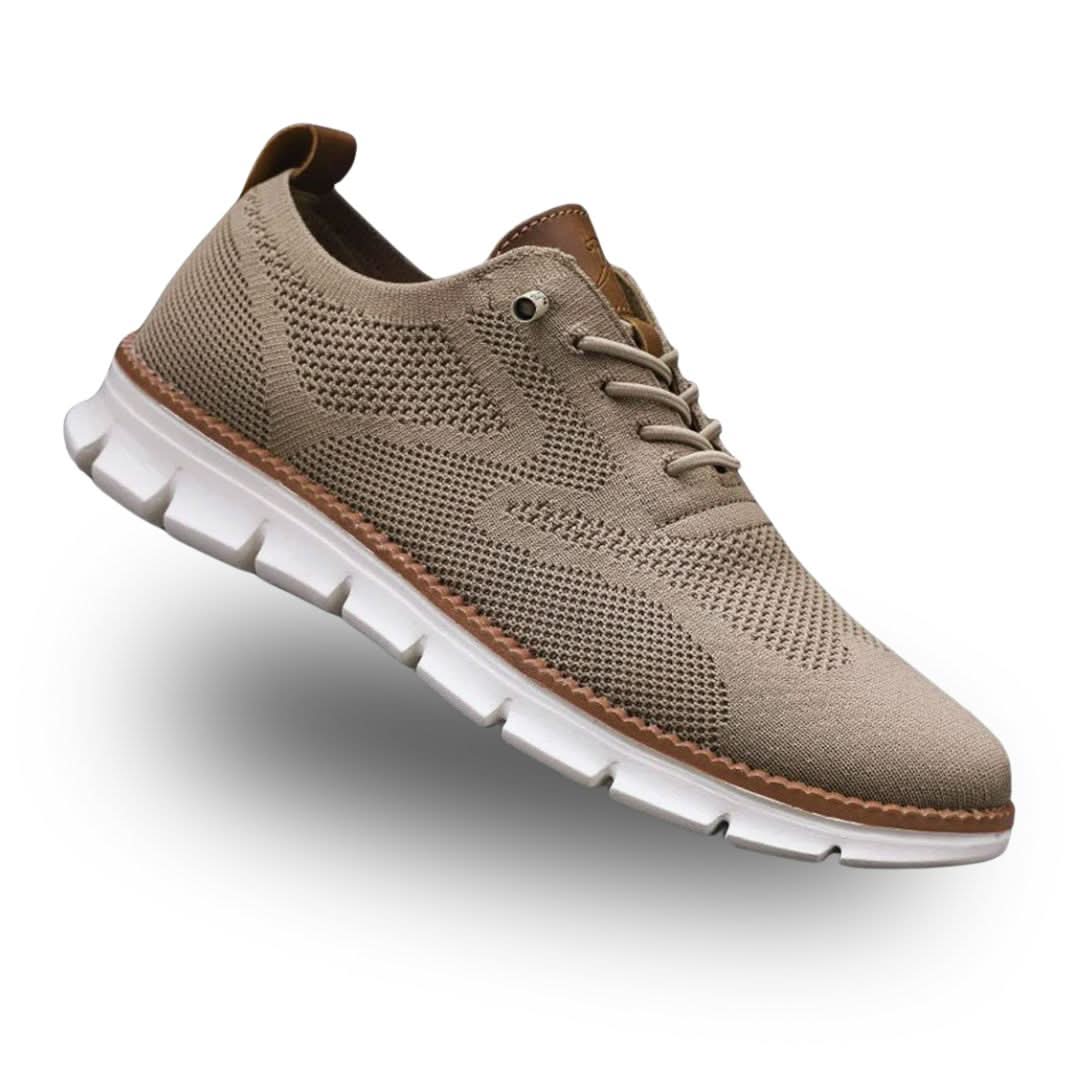 Baskets décontractées en maille à lacets pour homme