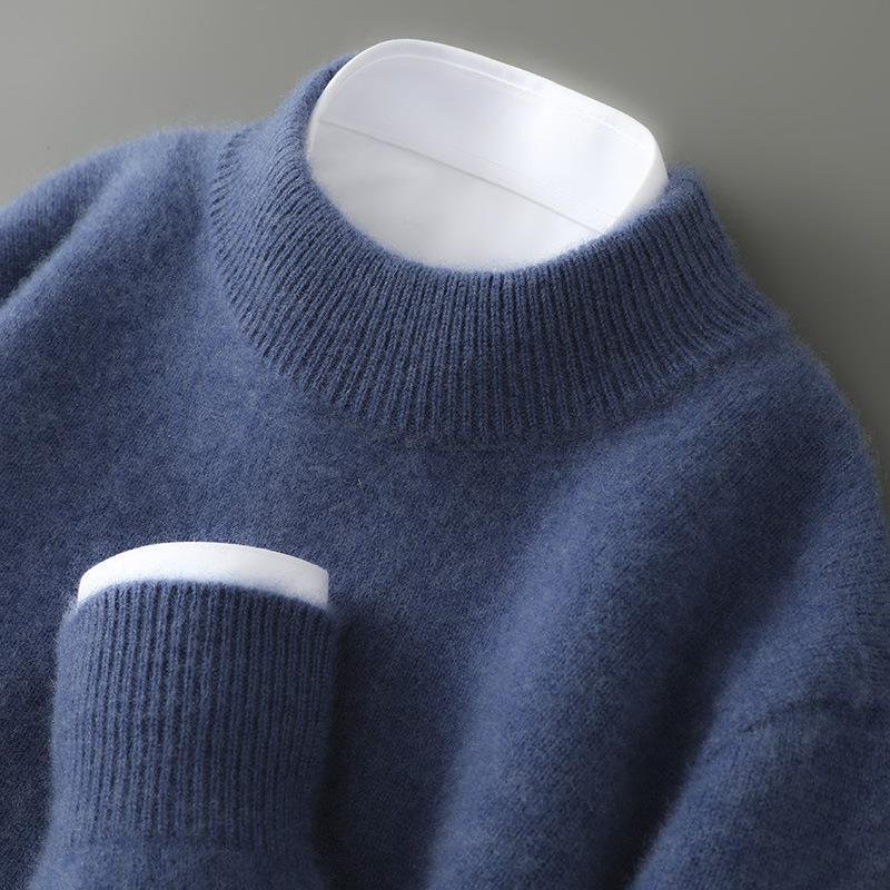 Women's Ribbed Mock Neck Soft Knit Sweater