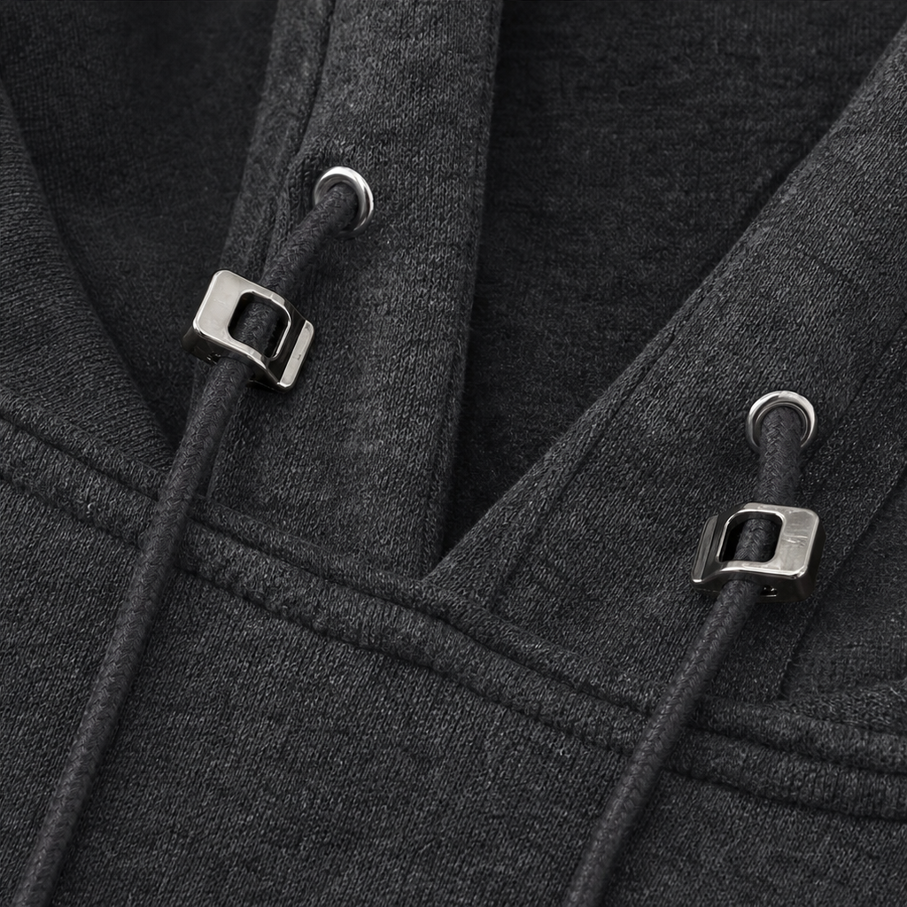 Women's Longline Zip-Up Hoodie with Side Pockets