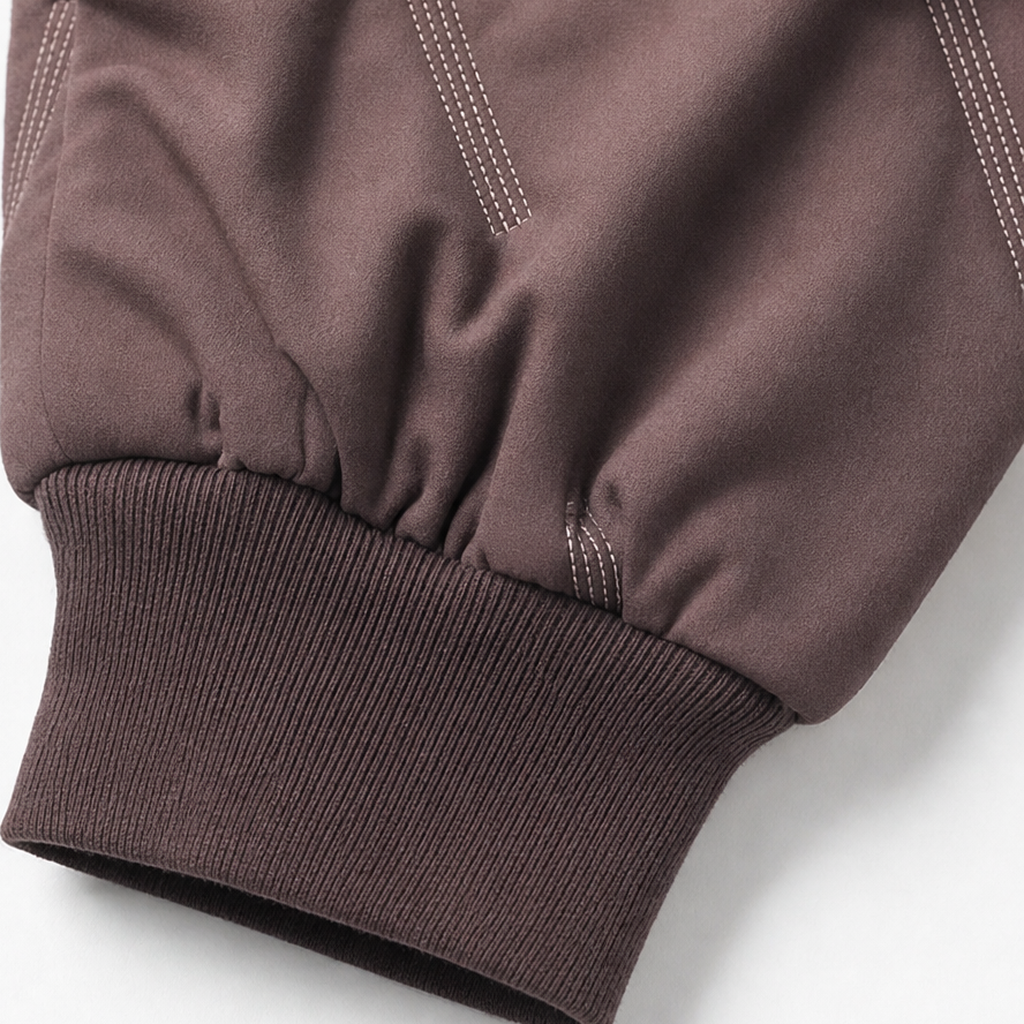 Women's Quilted Padded Winter Jogger Pants