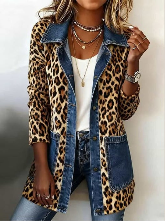 Women's Contrast Longline Jacket