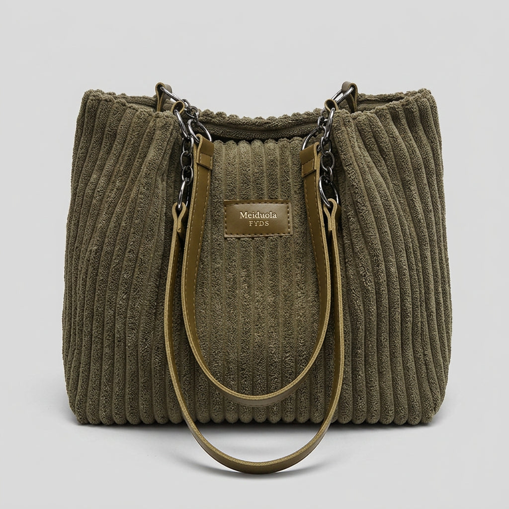Bag – Ribbed Tote Everyday Style