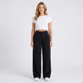 Women’s High Waisted Wide Leg Pants – Tailored Pleated Trouser Style