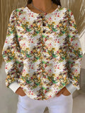 Pull gaufré pour femme à motif de Noël aquarelle