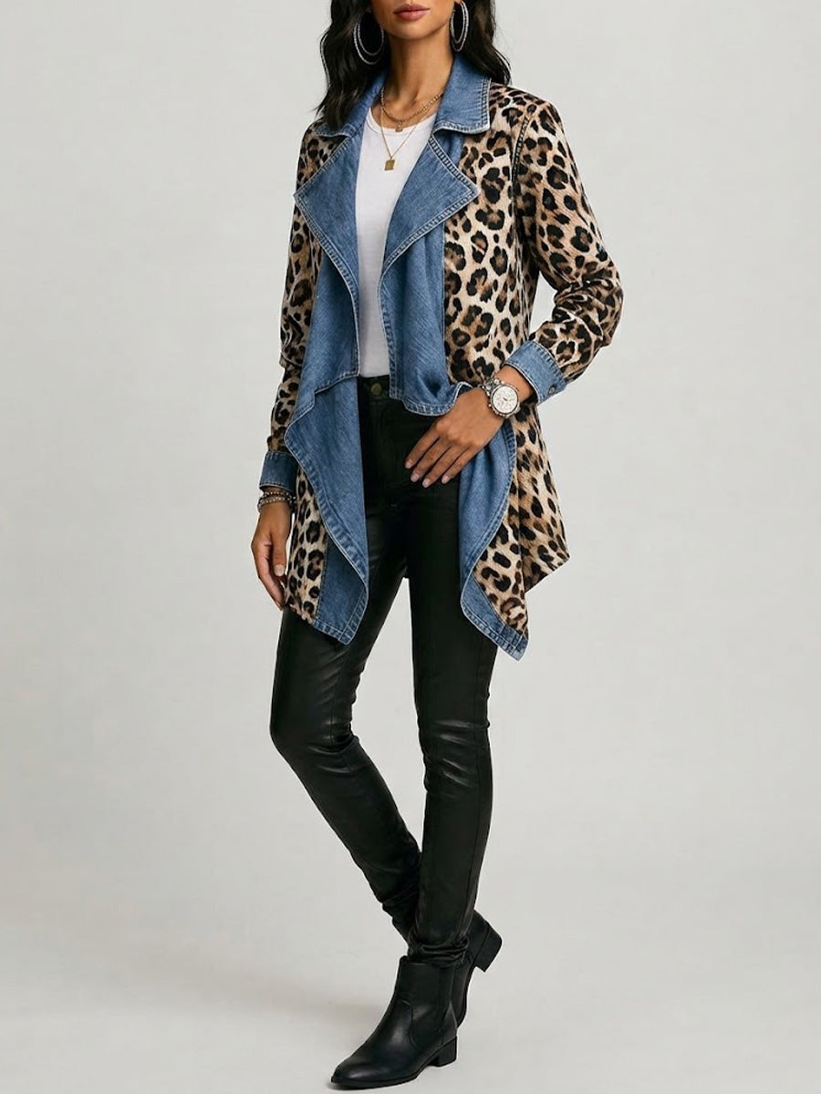 Women's Contrast Longline Jacket
