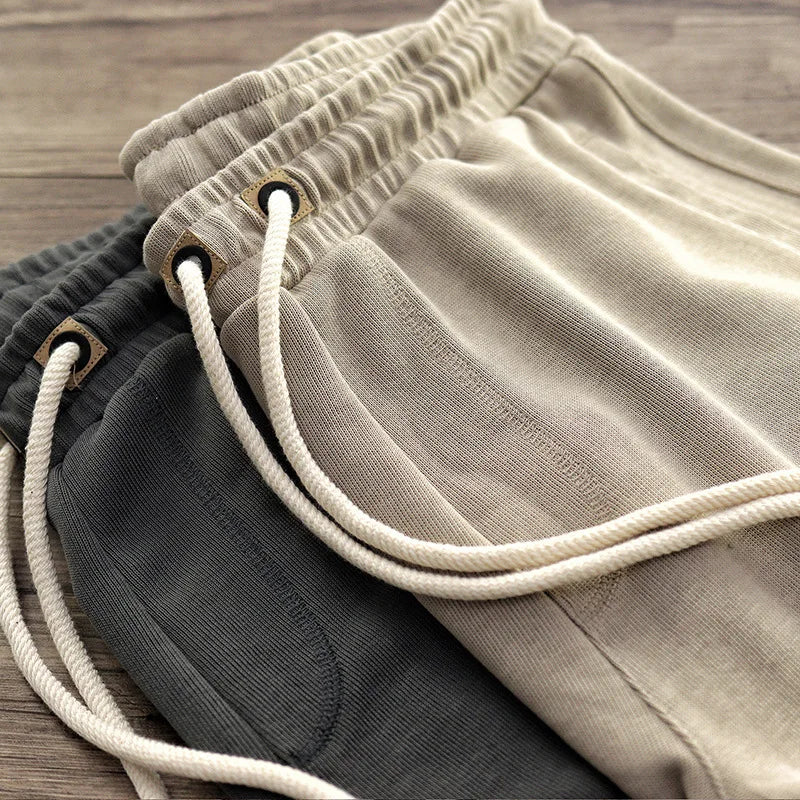 Men's Cotton Fleece Drawstring Sweat Shorts