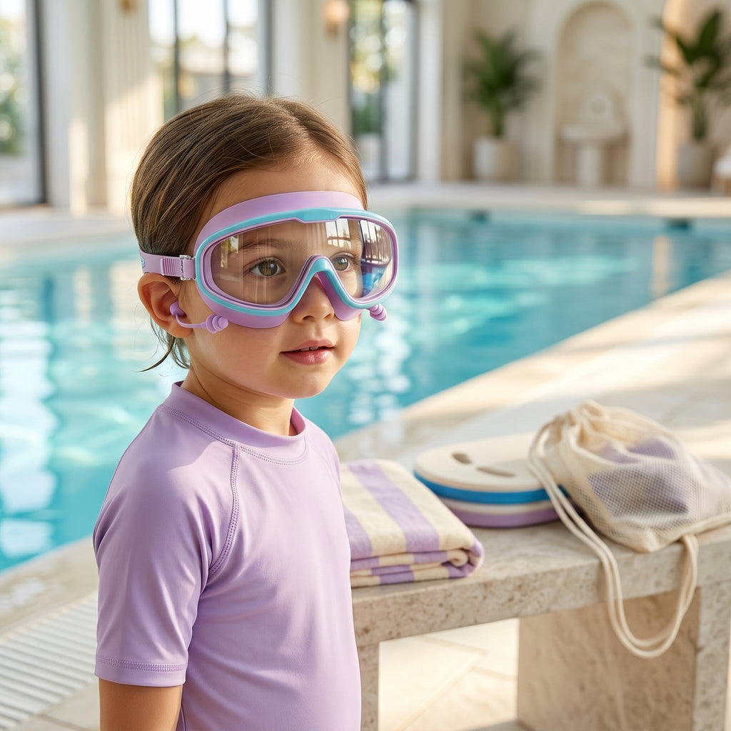 Kids Anti-Fog Swimming Goggles with UV Protection