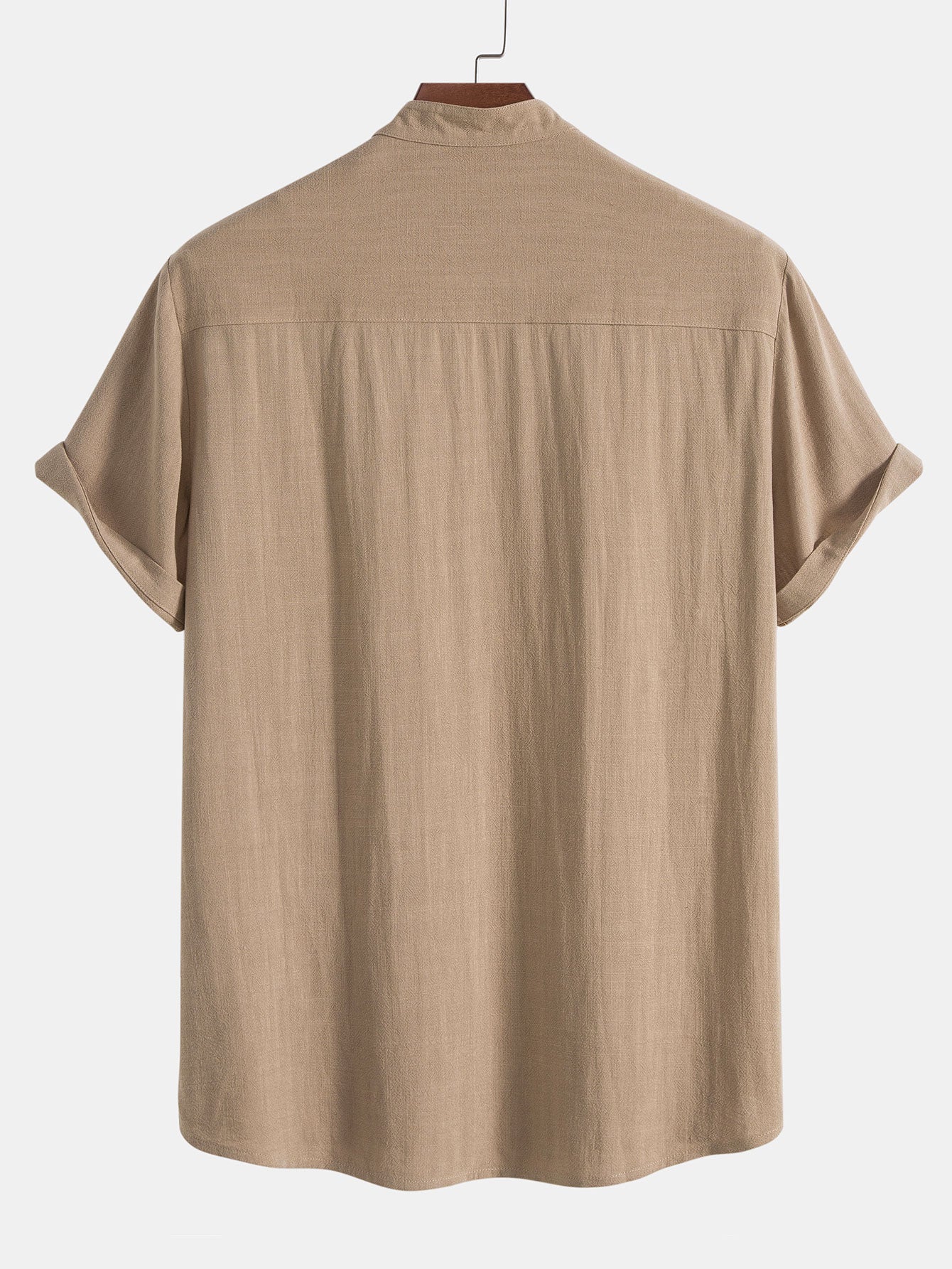 Linen Blend Shirt and Drawstring Trousers Co-Ord Set