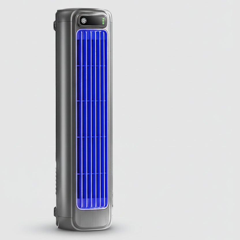 Bladeless Tower Fan with LED Display and Touch Control
