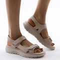 Chunky Sole Adjustable Strap Comfort Sandals