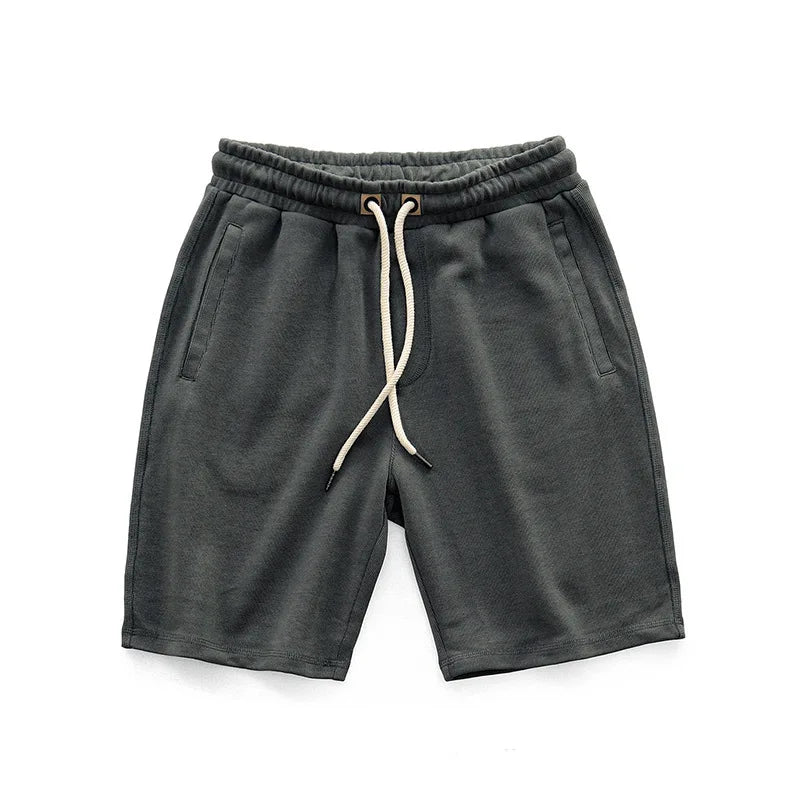 Men's Cotton Fleece Drawstring Sweat Shorts