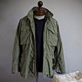 Men's Cotton Field Jacket with Adjustable Waist