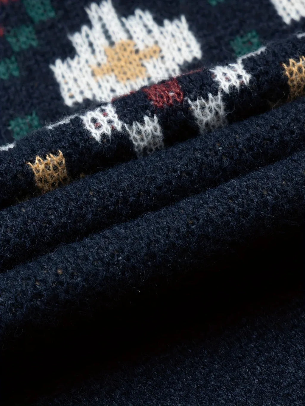 Men's Fair Isle Jacquard Crew Neck Jumper