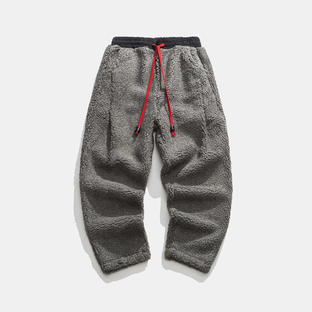 Men's Sherpa Fleece Straight Leg Trousers
