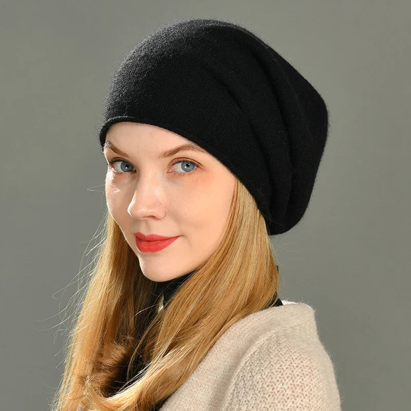 Women's Slouchy Knit Beanie Hat