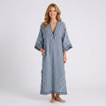 Maxi Dress – Striped Kaftan Relaxed Style