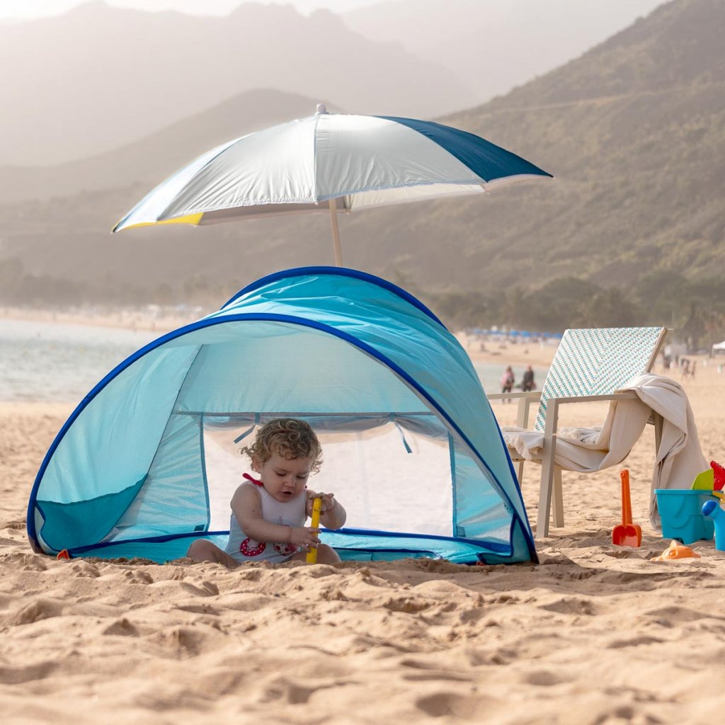 Pop-Up Baby Beach Tent with UV Sun Protection