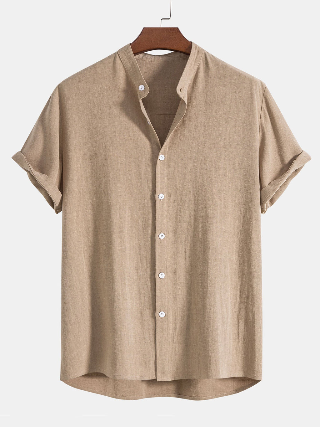 Linen Blend Shirt and Drawstring Trousers Co-Ord Set