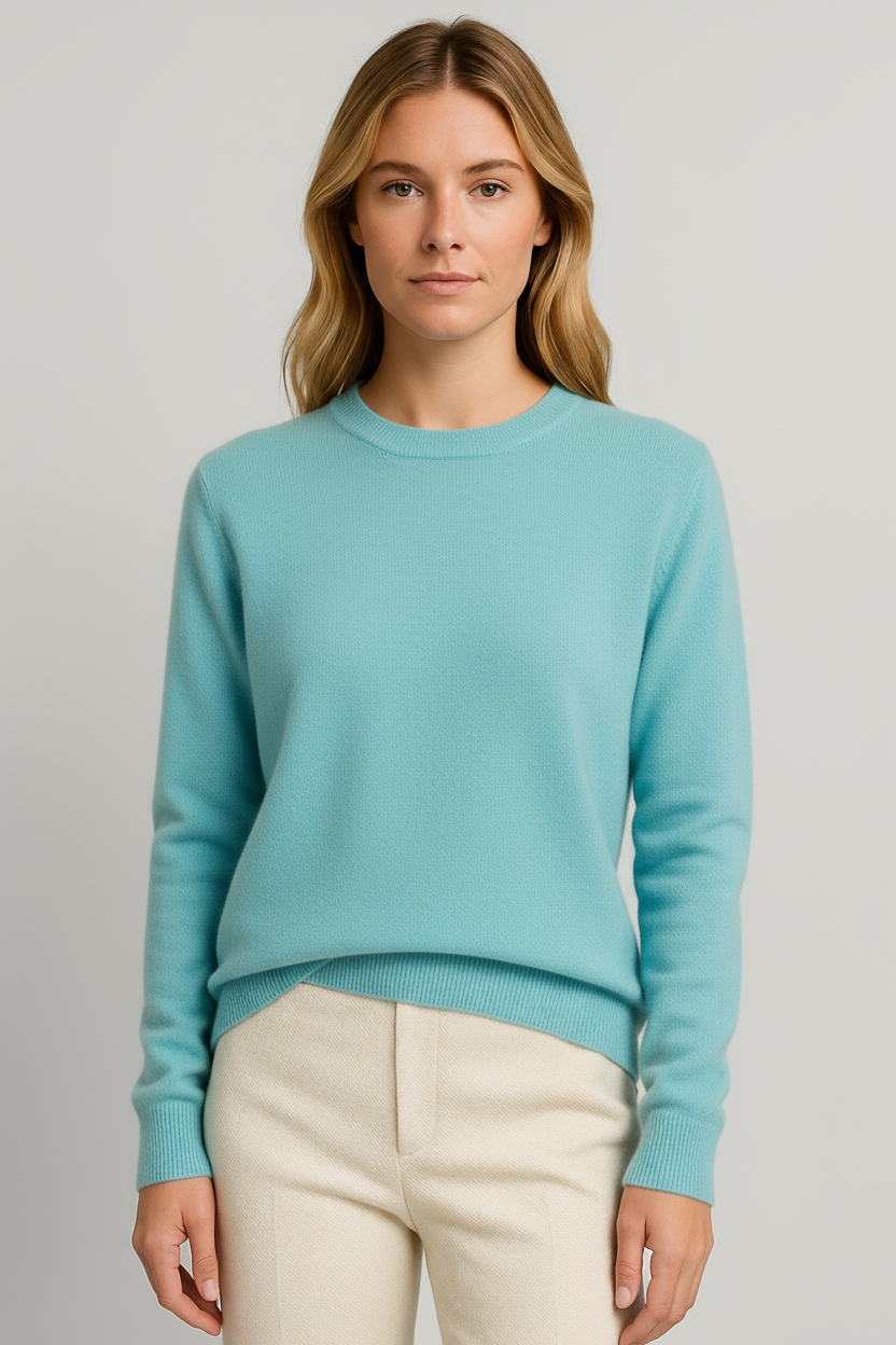 Women's Classic Crewneck Knit Sweater