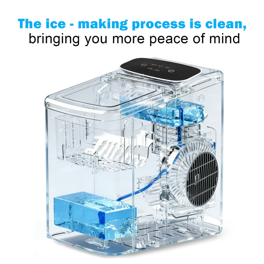 Countertop Ice Maker Machine with Touch Panel