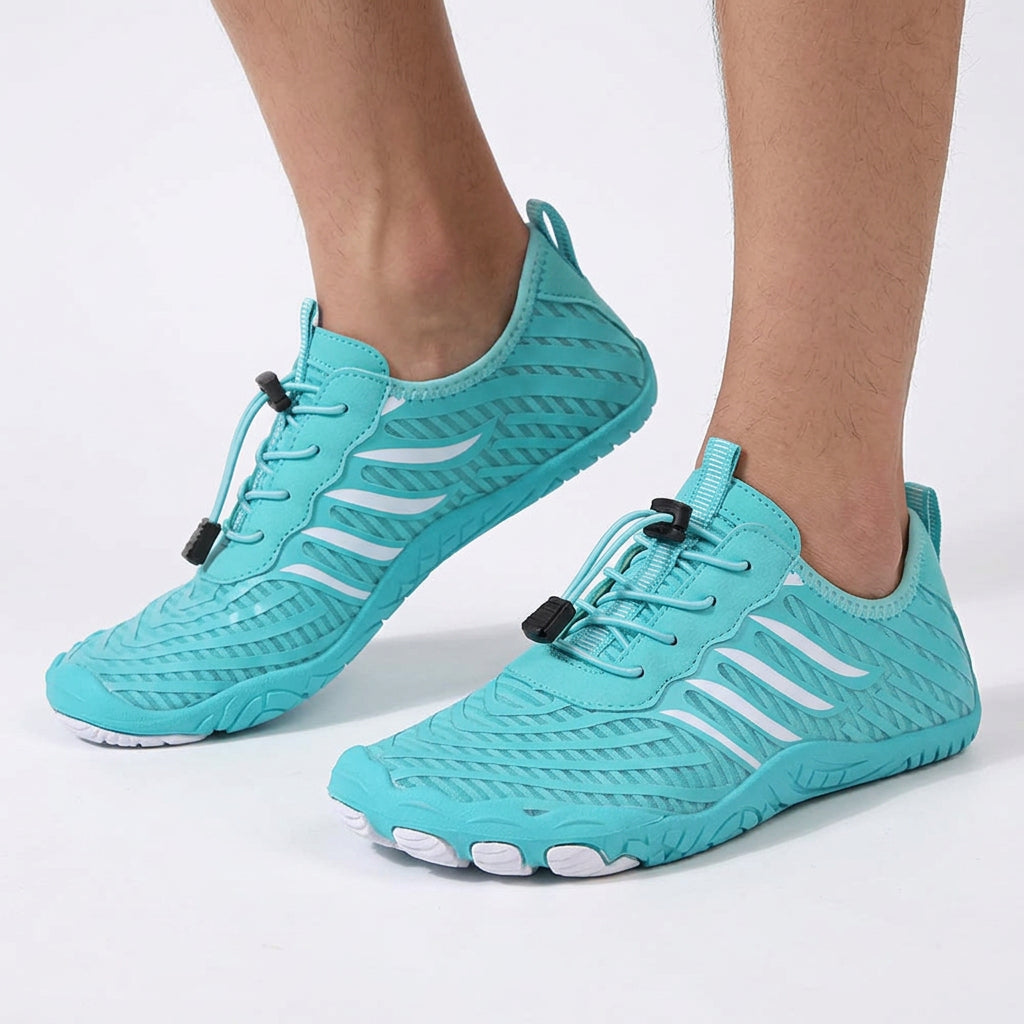 Quick-Dry Barefoot Water Shoes with Toggle Laces