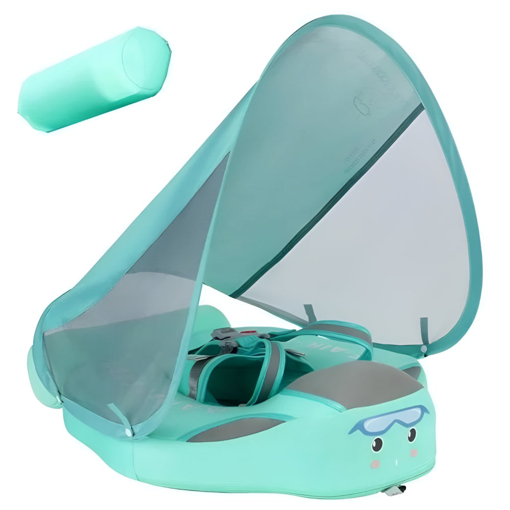 Baby Swim Float with Sun Canopy and Safety Support