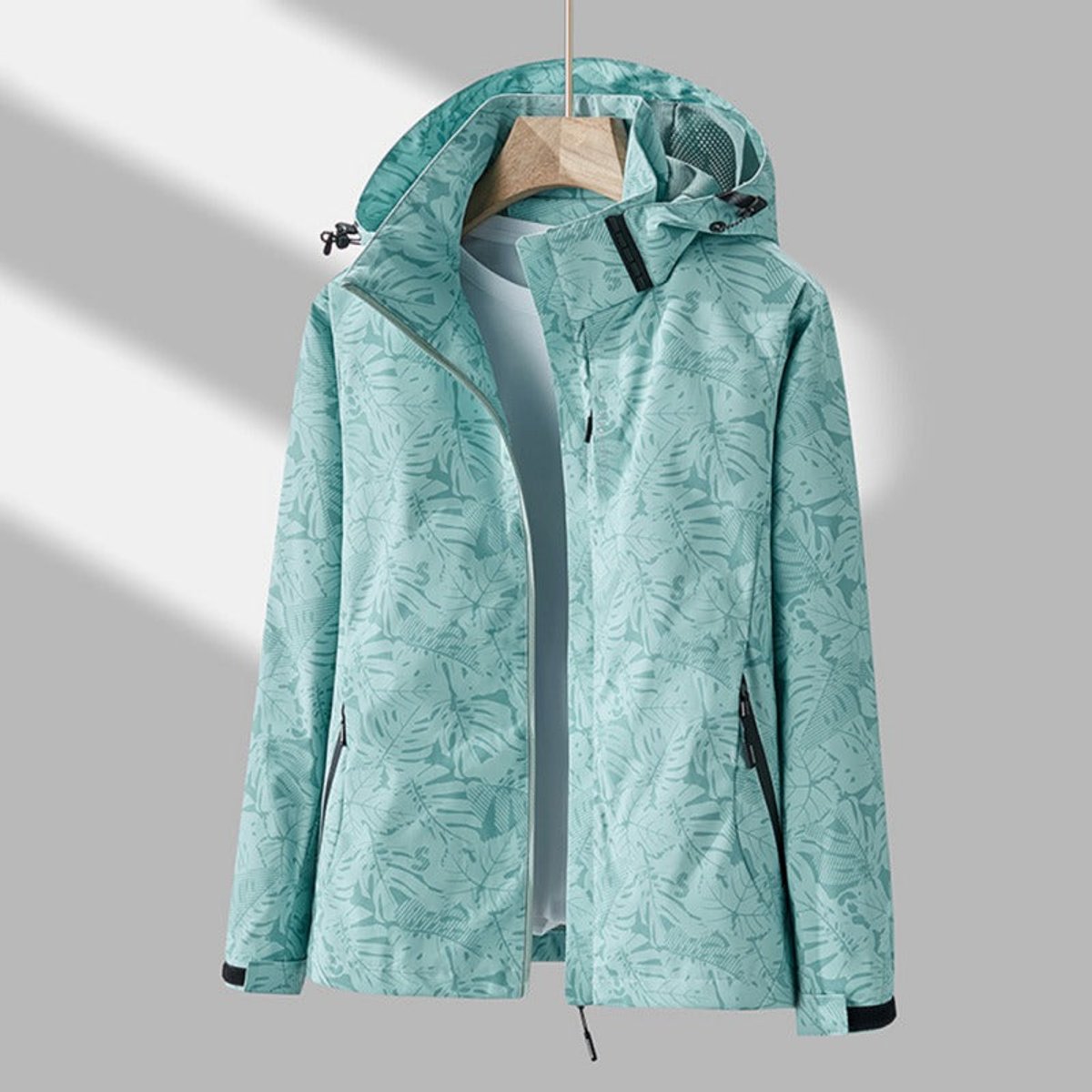 Women's Waterproof Windproof Hooded Lightweight Jacket