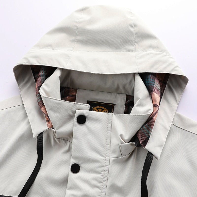 Men's Waterproof Multi-Pocket Utility Jacket