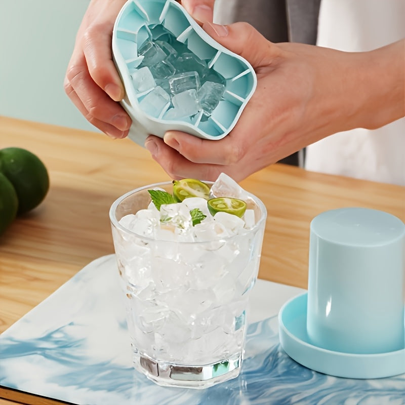 Portable Silicone Ice Cube Maker Cup