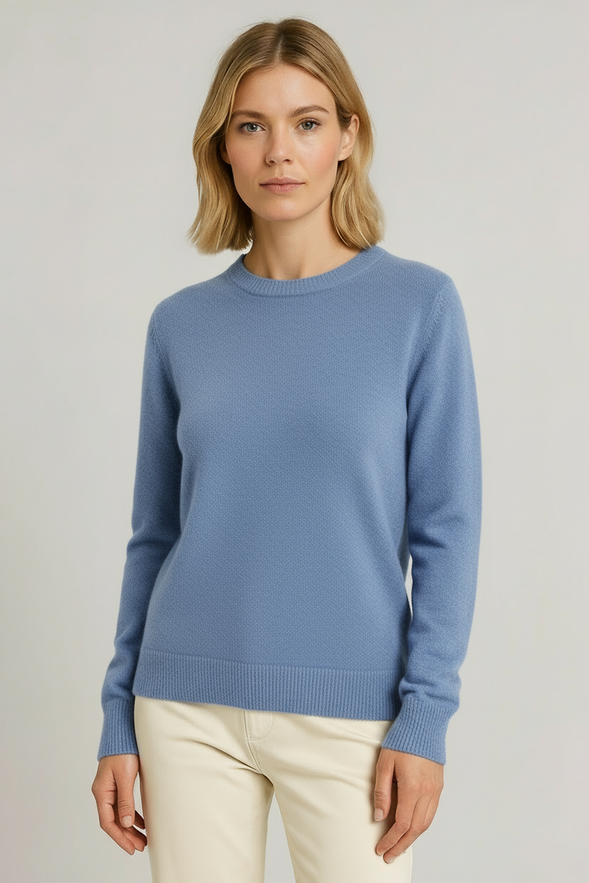 Women's Classic Crewneck Knit Sweater