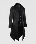 Women's Embroidered Victorian Tailcoat with Waistcoat Front
