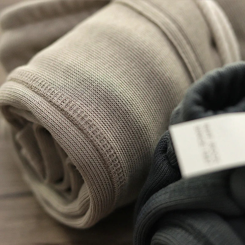 Men's Cotton Fleece Drawstring Sweat Shorts
